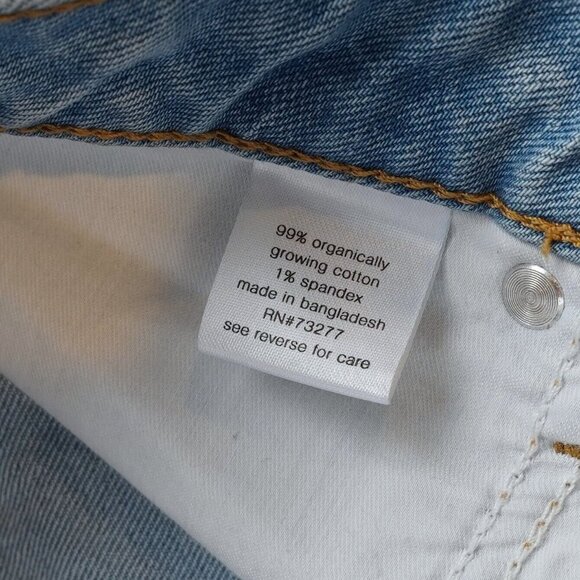 Elizabeth and James Distressed Wide Leg Crop Jeans - Size 8/29 - EUC - Picture 8 of 8